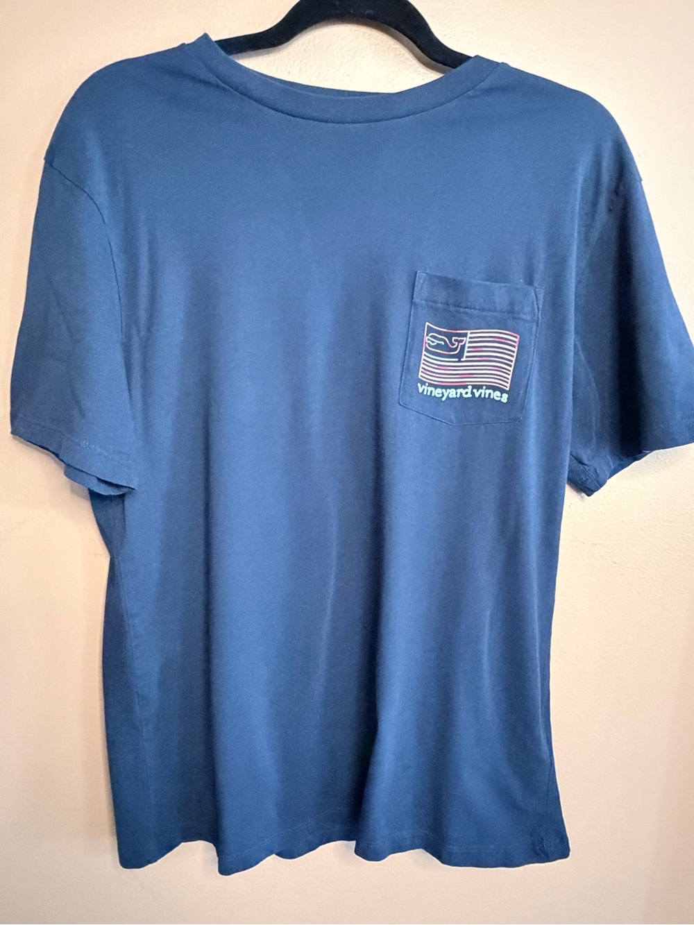 Vineyard Vines Short-Sleeve Pocket Tee in Blue